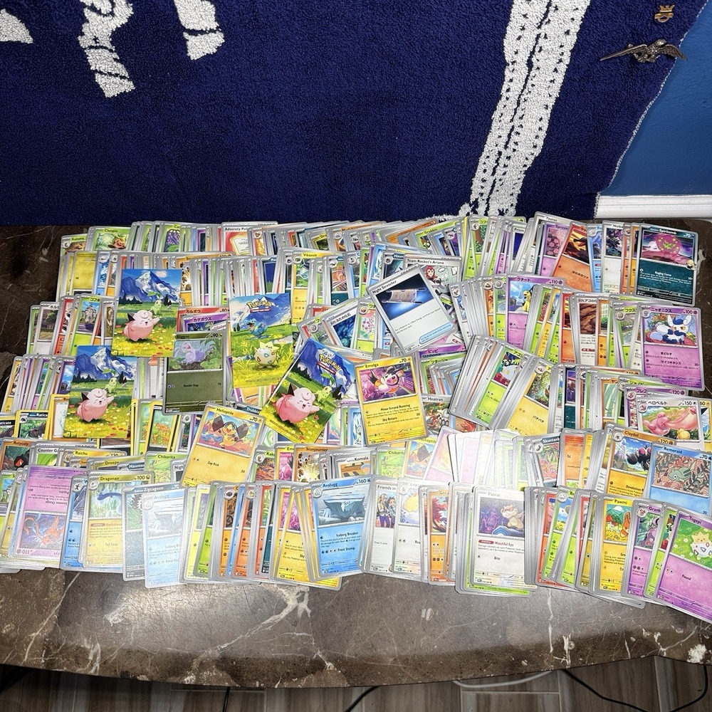 Pokémon Card Lot 750 Cards Used Mixed *Read*